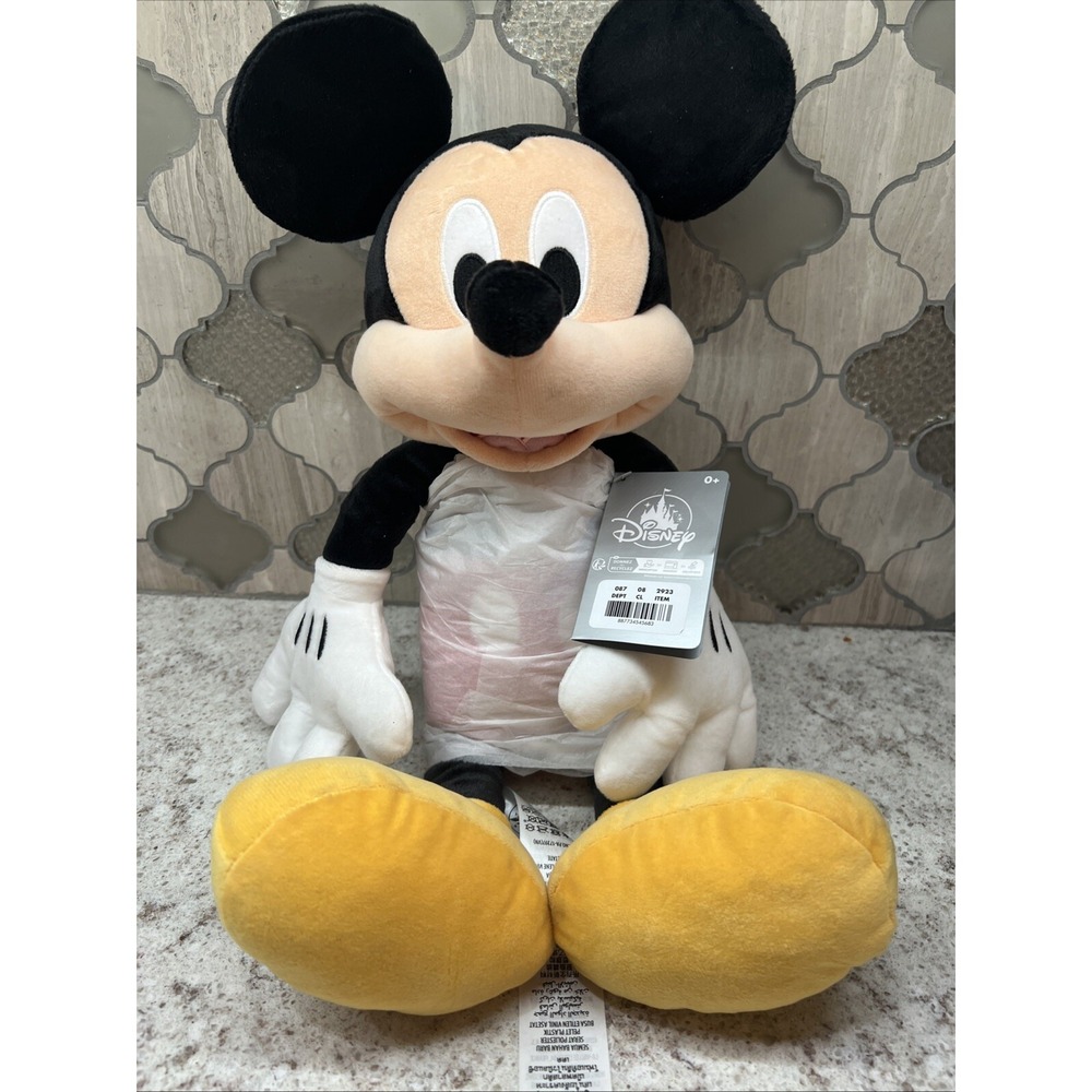 Disney Mickey Mouse & Friends Mickey Mouse Medium 17'' Plush - Disney store